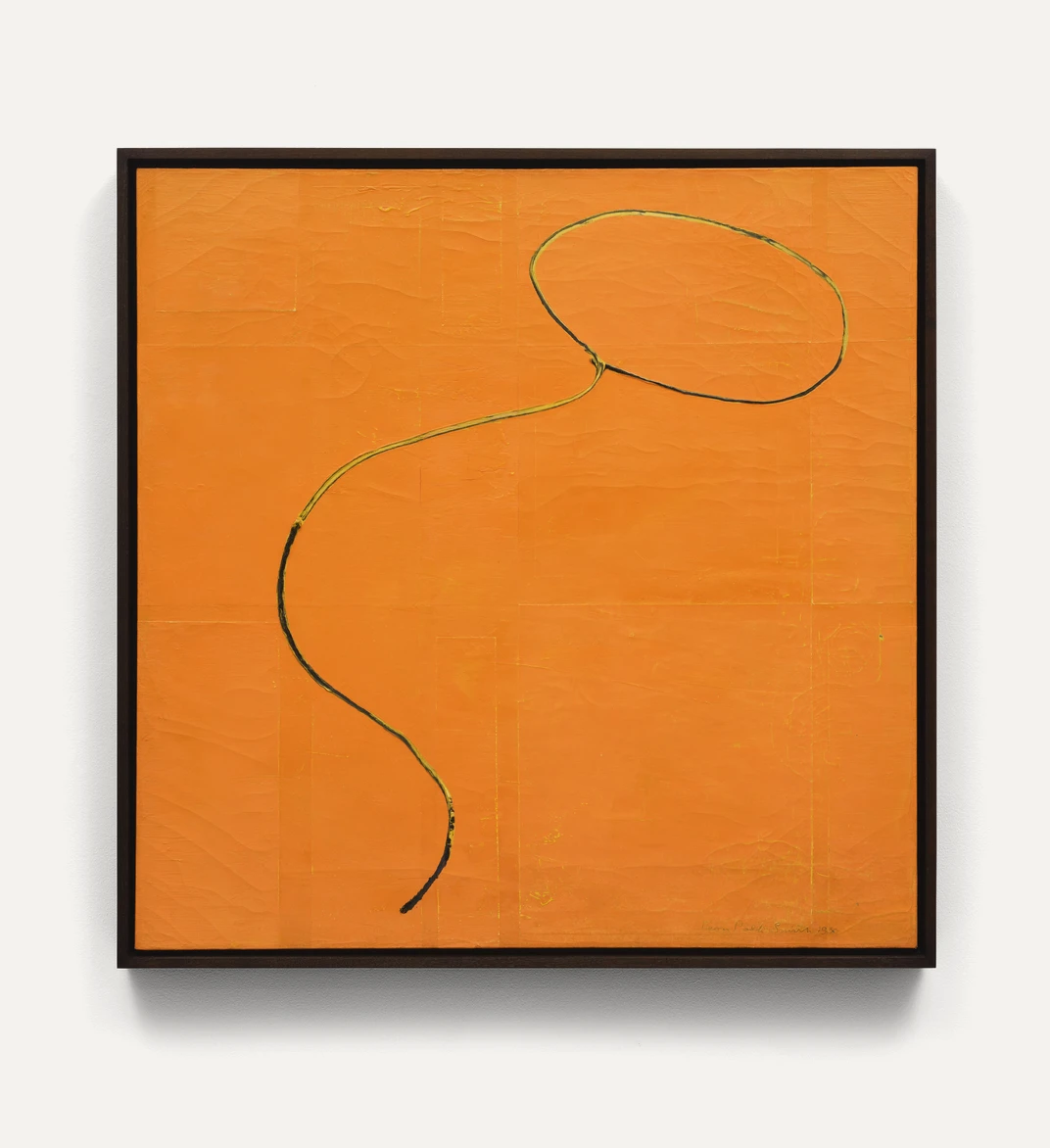 Lariat, 1938. Paint on canvas. Frame: 36 3/4 x 36 3/4 in.