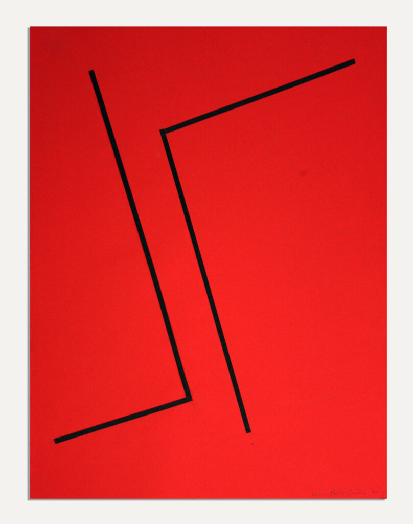 untitled, 1991. Paper on paper Sheet Size: 25 3/8 x 19 1/2 in.