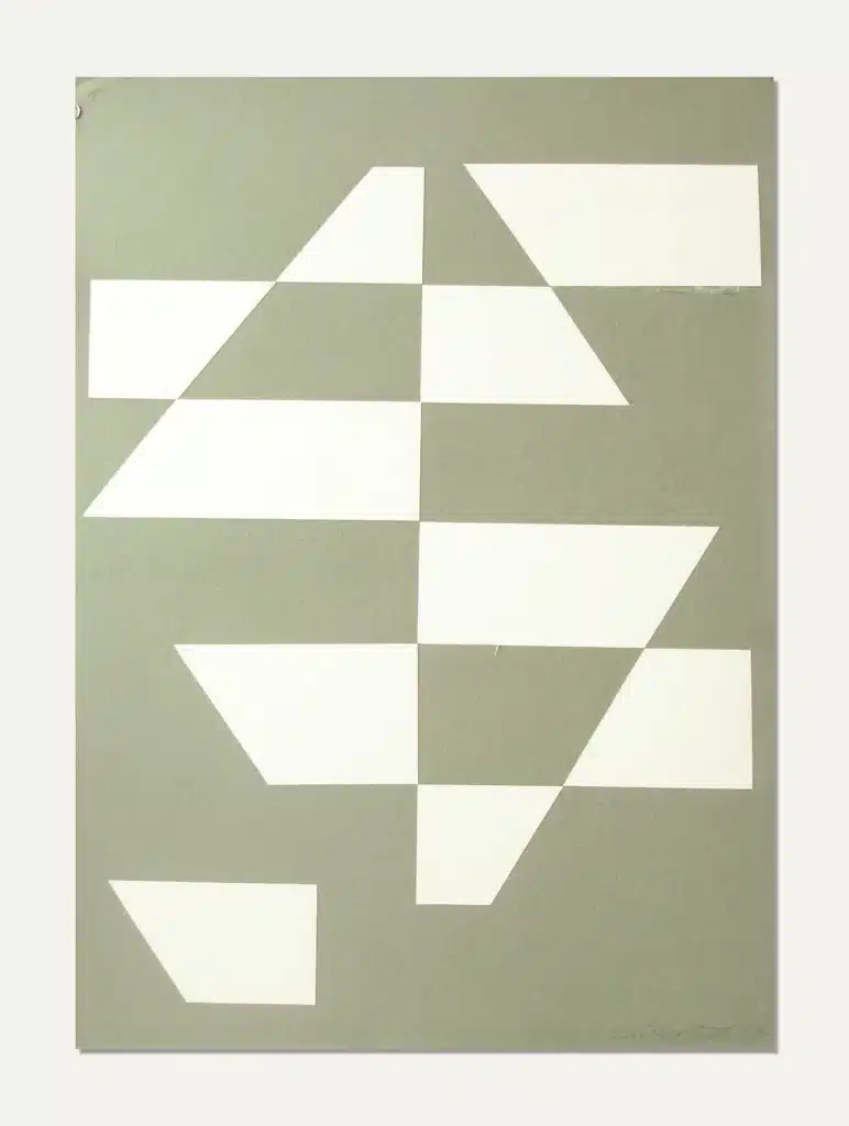 untitled, 1952. Paper on paper, sheet size: 29 5/8 x 21 5/8 in.