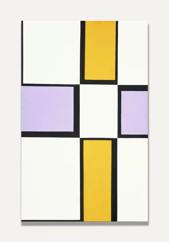 Diagonal Passage No.1, 1950, Oil on canvas 42 1/8 x 26 1/8 in.