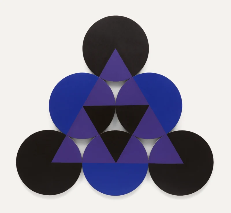 Constellation Blue-Black-Purple – Six Circles