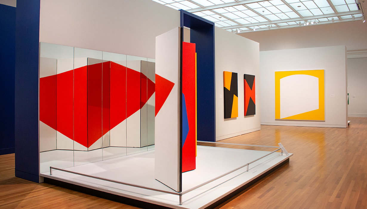 Both Sides of the Line: Carmen Herrera & Leon Polk Smith Exhibition.